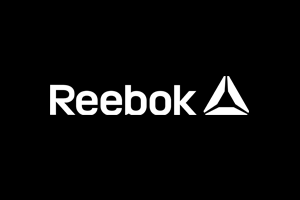 reebok logo black and white